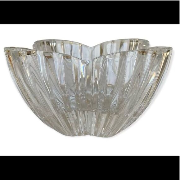 NEW Mikasa Crystal Lydia 6" Tulip Bowl - Picture 1 of 4